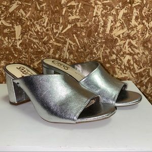 Sam Edelman Suzanna Block Heel Mule Sandal • 7.5